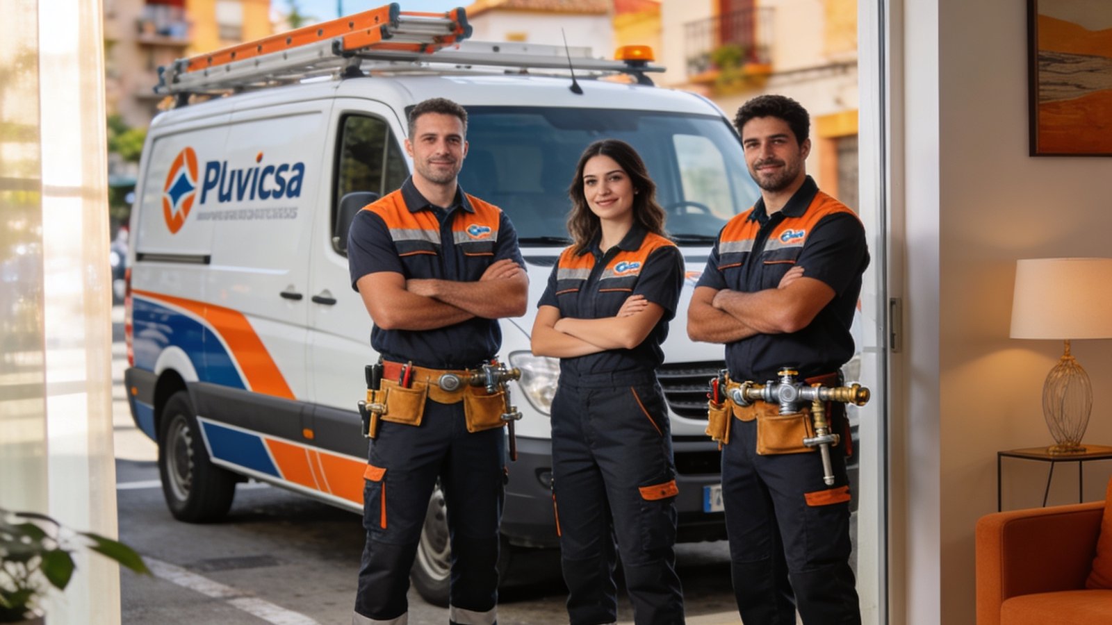 Equipo de fontaneros en L'Hospitalet de Llobregat